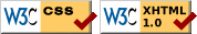 Valid CSS-XHTML1.0